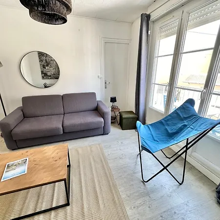 Alex - 2-4 Pers Au Calme Avec Balcon A 100m De La De شقة Berck