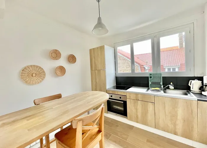 아파트 Alex - 2-4 Pers Au Calme Avec Balcon A 100m De La De Berck