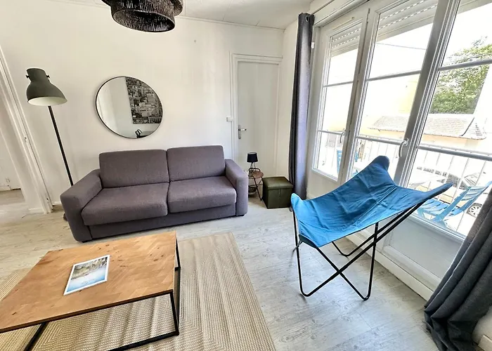 Alex - 2-4 Pers Au Calme Avec Balcon A 100m De La De 아파트 Berck